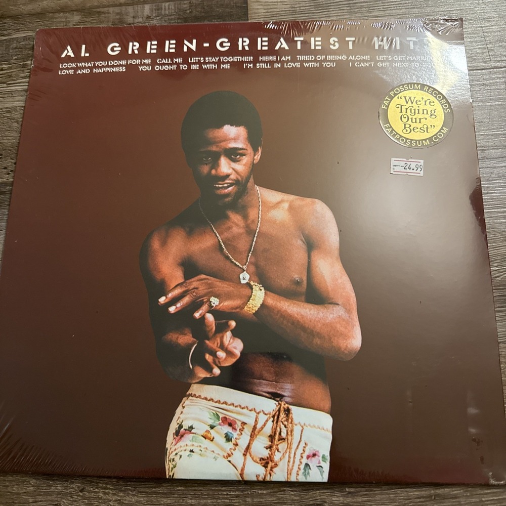 Al Green - GREATEST HITS - Vinyl LP Fat Possum Reissue - NEW & SEALED! Best Of!